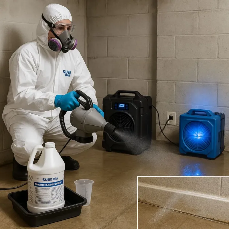 Sanitization and Odor Removal process in Wilson County, TX