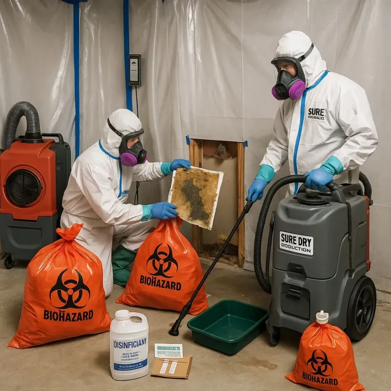 Contaminated Water Handling Protocols process in Wilson County, TX